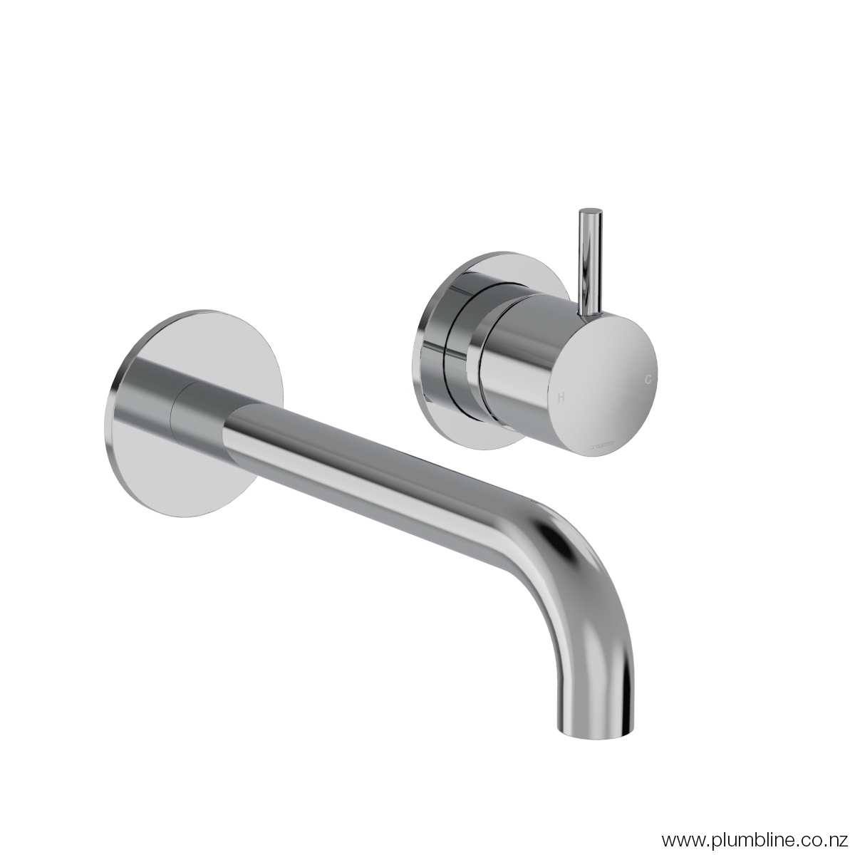 Buddy Wall Mount Mixer With Fixed Centres