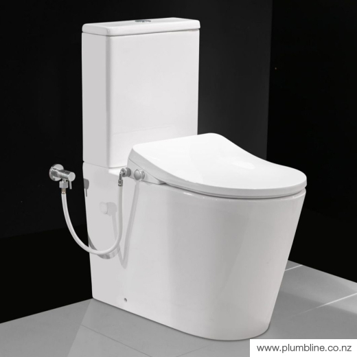 Evo 70 Comfort Back To Wall Toilet Suite With Bidet Seat