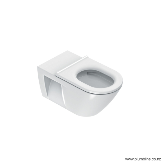 Sfera 70 Rimless Wall Hung Toilet With White Seat Ring
