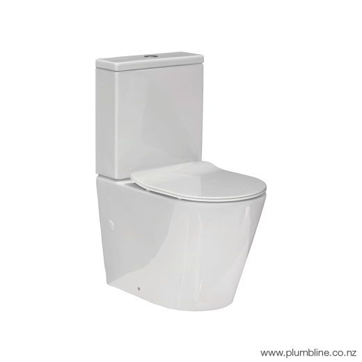 Evo Back To Wall Toilet Suite Slim Seat