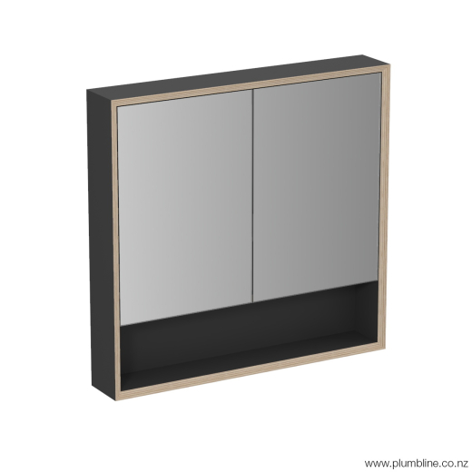 Ply25 750 Mirror Cabinet 2 Door