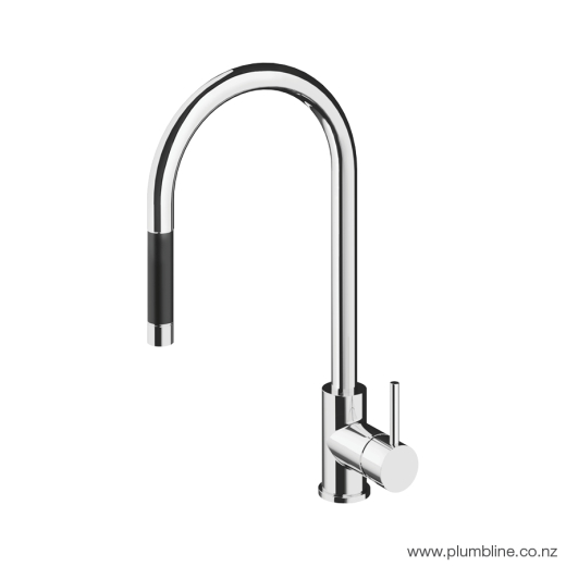 Buddy Kitchen Mixer With Pull Out Spout Chrome