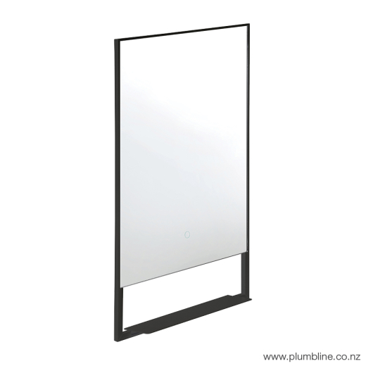 Frame LED 500 Rectangle Backlit Mirror With Shelf