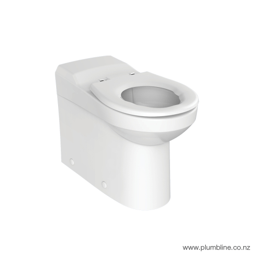 Avalon 70 Rimfree Accessible Floor Mount Toilet With White Seat Ring