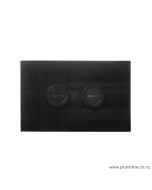 Mod Flush Panel Black Glass / Black