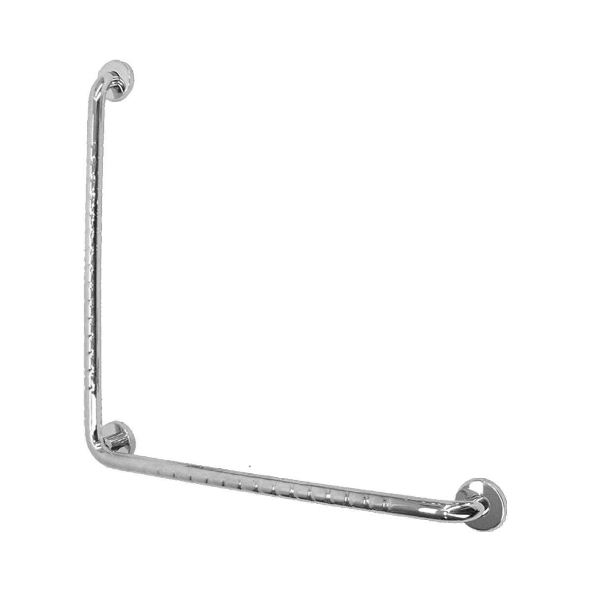 Progetto Polished Stainless Steel Grab Rail 750mm X 750mm X 90°